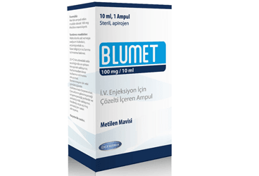 BLUMET 100 MG/10 ML  IV ENJEKSIYON ICIN COZELTI ICEREN 1 AMPUL